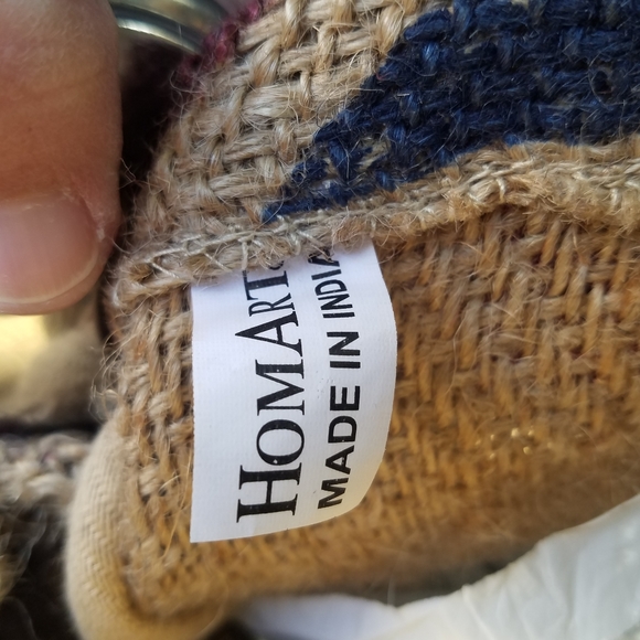 ☆Burlap Tote☆ - Picture 2 of 8